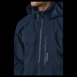 Sale Didriksons Aston Usx Jkt 3 Dark Night Blue Blå