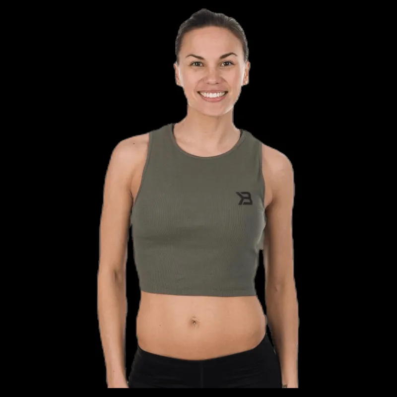 Better Bodies Astoria Laced Tank Green Grön