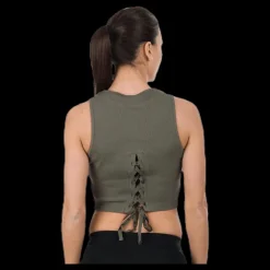 Better Bodies Astoria Laced Tank Green Grön