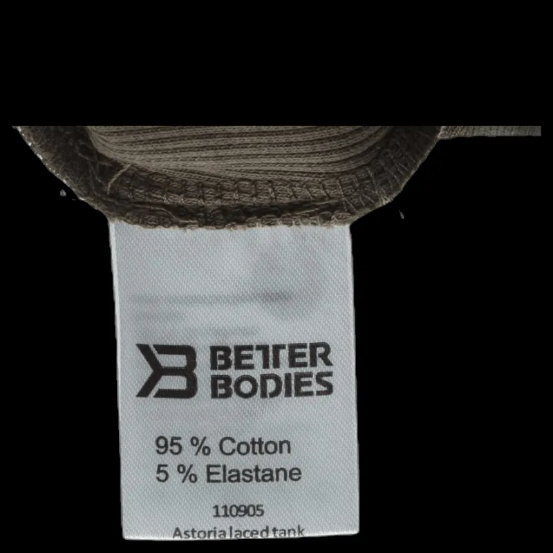Better Bodies Astoria Laced Tank Green Grön