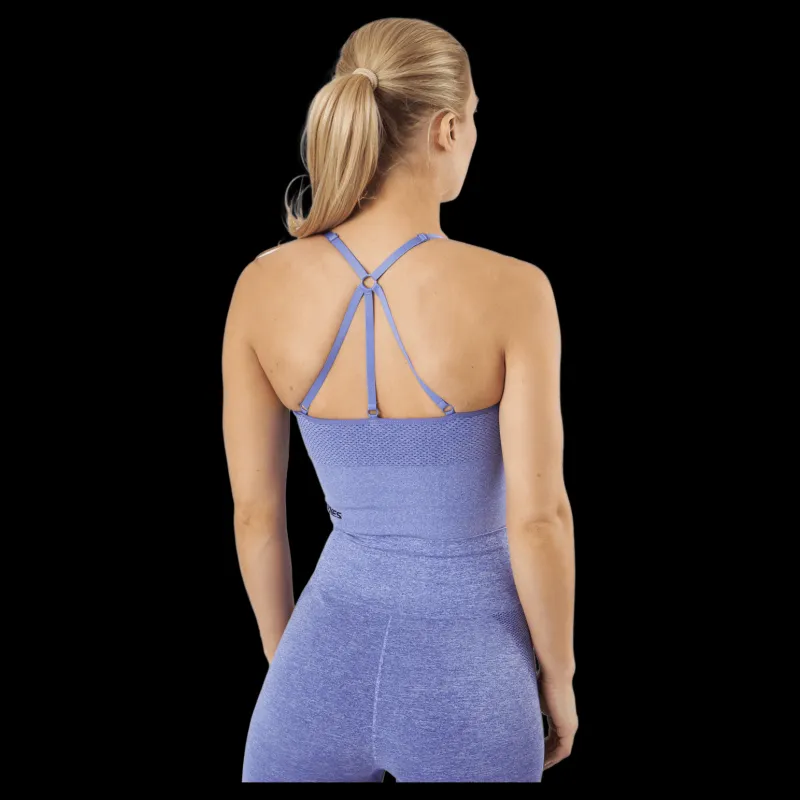 Online Better Bodies Astoria Seamless Bra Athletic Purple Melange Blå