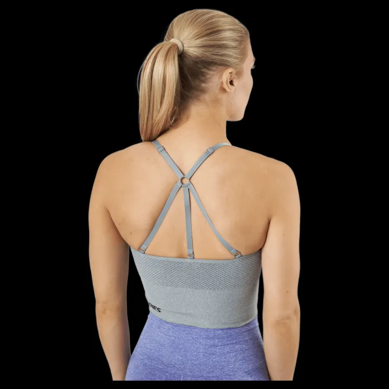 Clearance Better Bodies Astoria Seamless Bra Light Grey Melange Grå