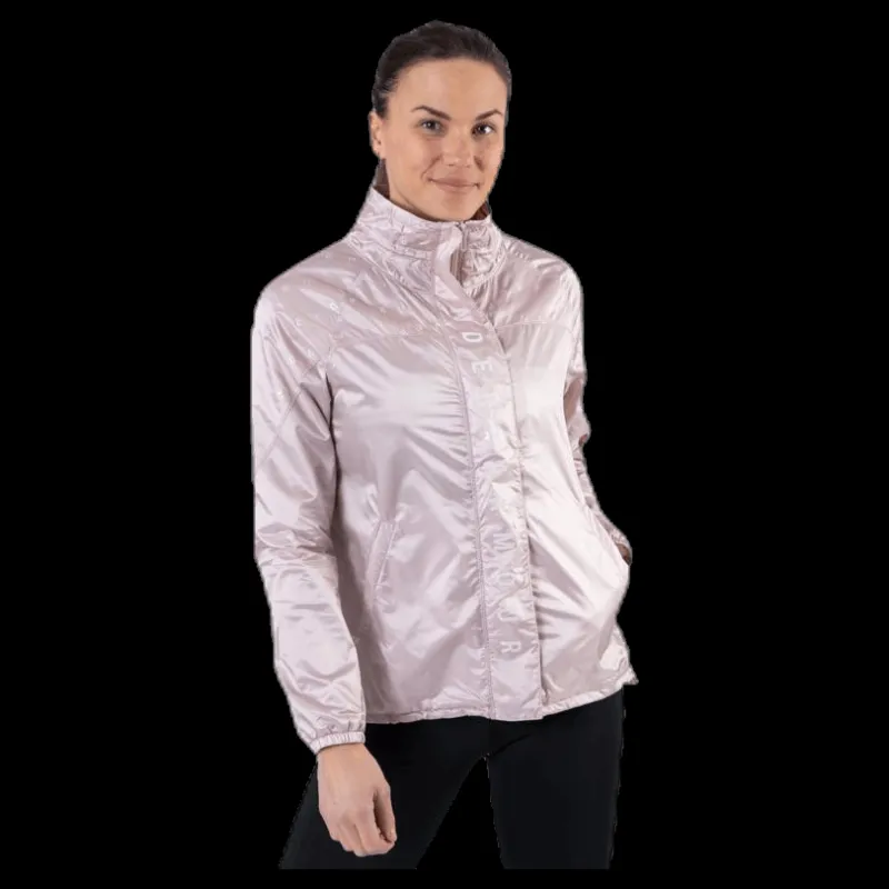 Under Armour Athlete Recovery Woven Iridescent Jacket Pink Rosa Best