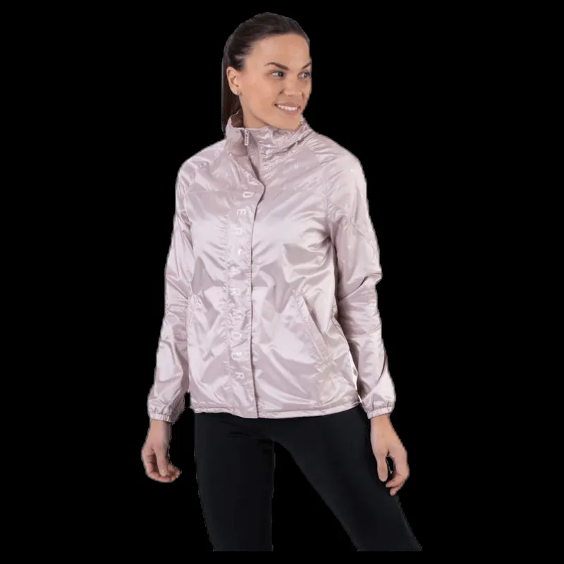 Under Armour Athlete Recovery Woven Iridescent Jacket Pink Rosa Best