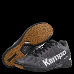 Hot Kempa Attack Midcut White/Black Vit och Svart