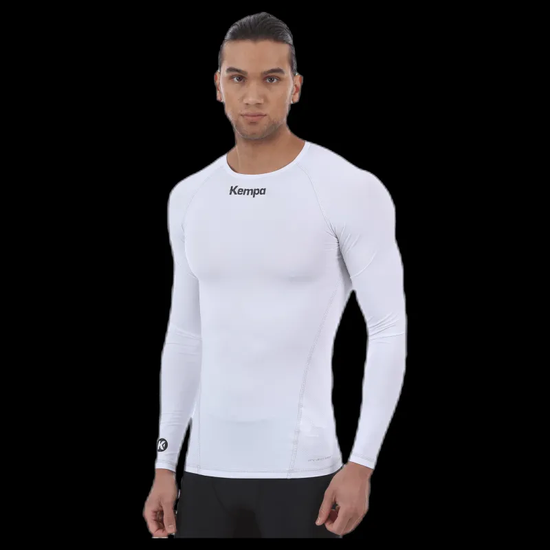 Hot Kempa Attitude Longsleeve White Vit