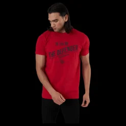 Hot The Defender August Tee Red Röd