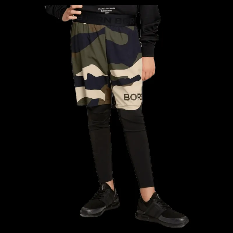 Björn Borg August 4-Way Stretch Shorts Junior Patterned Mönstrad Hot