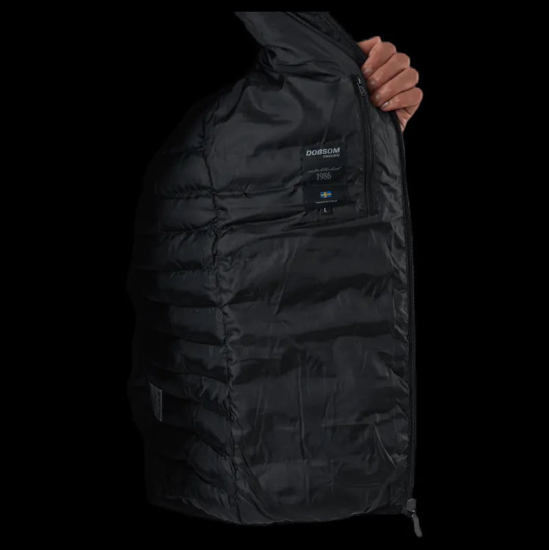 Dobsom Austin Jkt Graphite Svart
