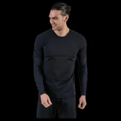 Björn Borg Avery LS Tech Tee Black Svart Clearance