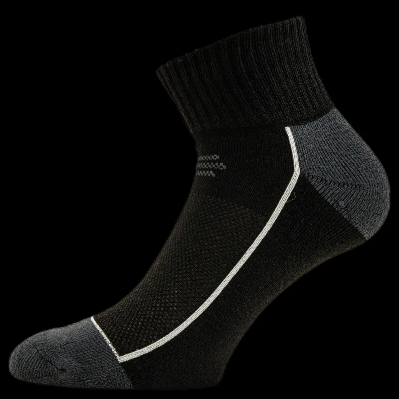 Endurance Avery Quarter Socks 3-pack Black Svart