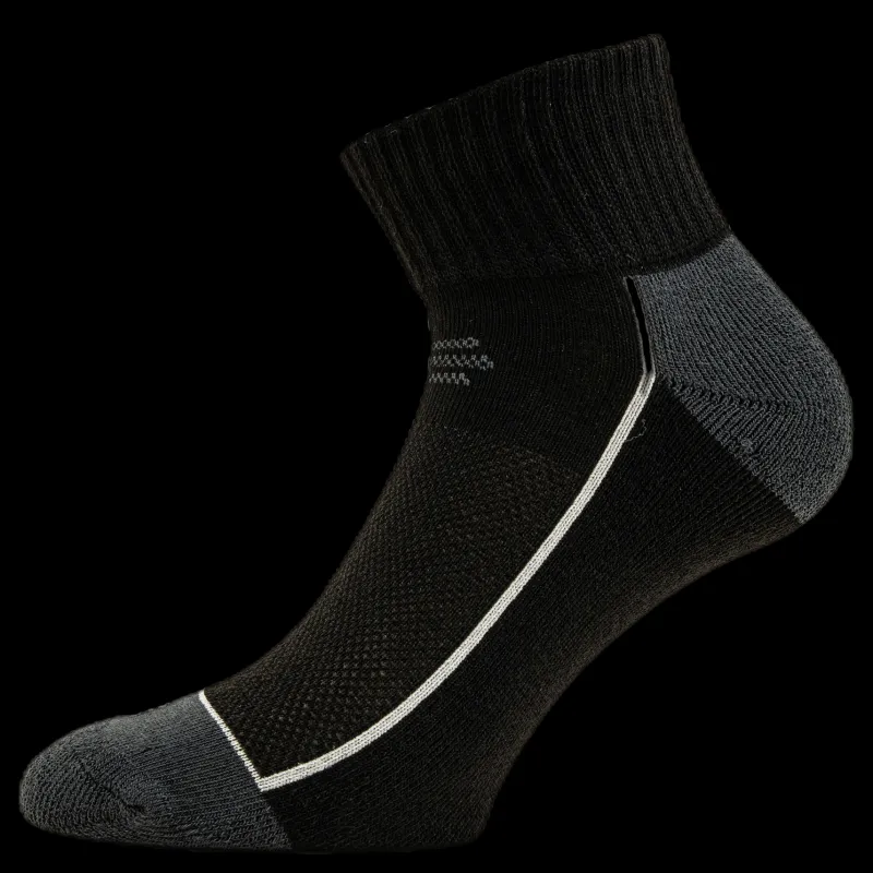 Endurance Avery Quarter Socks 3-pack Black Svart