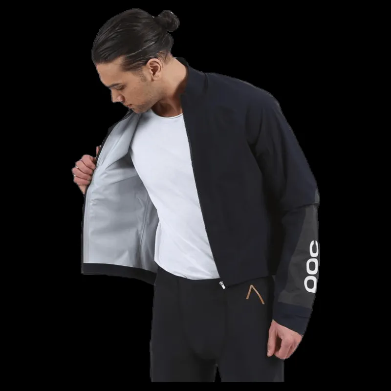 Outlet POC AVIP Rain Jacket Black Svart