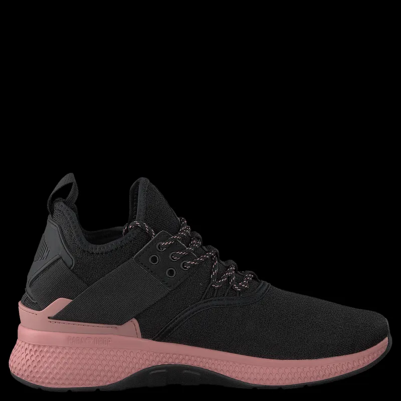 Palladium Ax_eon Lace Knit Black/Rose Tan Svart Hot