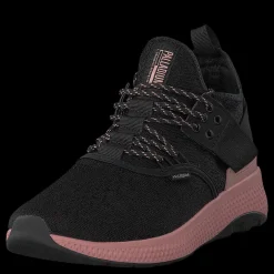Palladium Ax_eon Lace Knit Black/Rose Tan Svart Hot