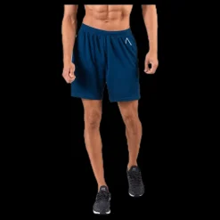 BLACC Axis Mesh Shorts Blue Blå Sale