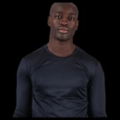 Björn Borg Axton LS Perf Tee Black Svart Hot