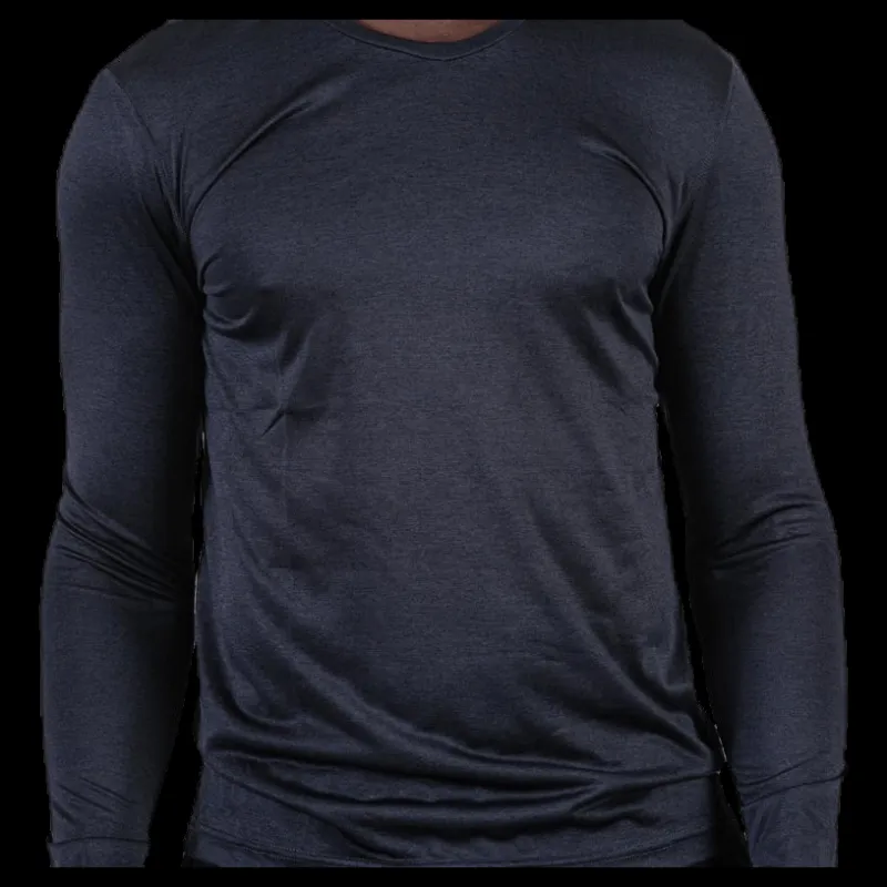Björn Borg Axton LS Perf Tee Black Svart Hot