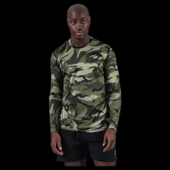 Björn Borg Axton Perf LS Tee Patterned/Black Mönstrad och Svart Discount