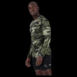 Björn Borg Axton Perf LS Tee Patterned/Black Mönstrad och Svart Discount