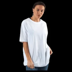 Hot Only Aya S/S Oversized Top White Vit