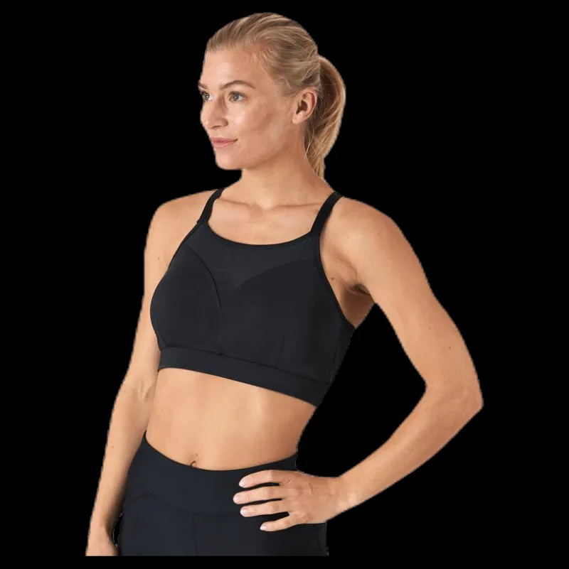 Clearance Only Play Azzie Sports Bra Black Svart