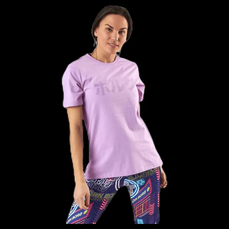 Björn Borg B Sport Tee Pink Rosa Clearance