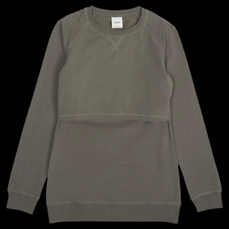 Discount Boob B Warmer Sweatshirt Olive Leaf Grön