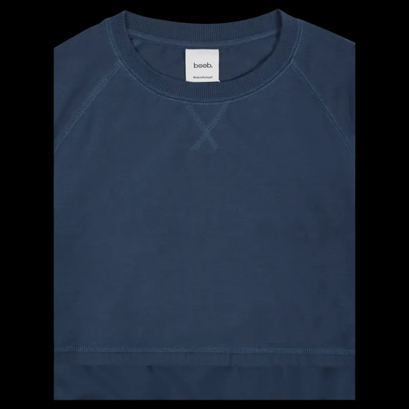 Boob B Warmer Sweatshirt Steel Blue Blå Discount
