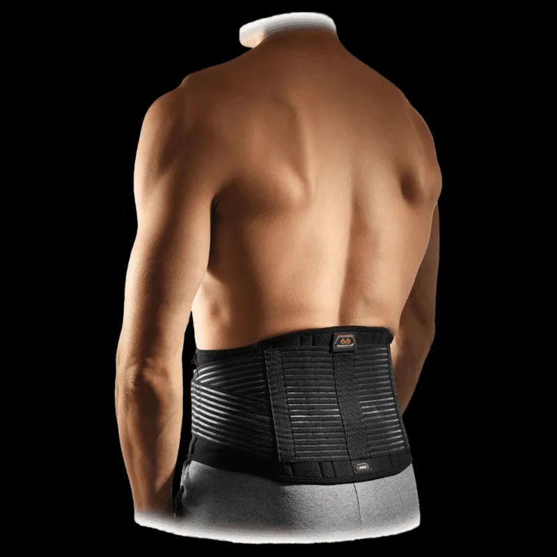 Best McDavid Back Stabilizer Black Svart