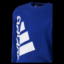 adidas Badge of Sport Logo Crewneck Sweatshirt Selubl Blå Sale