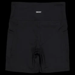 Outlet DKNY Sport Balance Compression Bike Short Black Svart