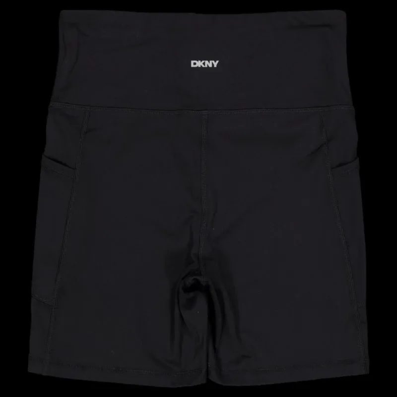 Outlet DKNY Sport Balance Compression Bike Short Black Svart