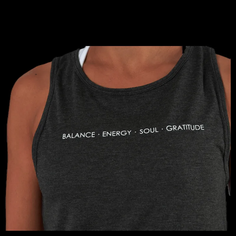 BLACC Balance Tank Top Grey Grå Discount