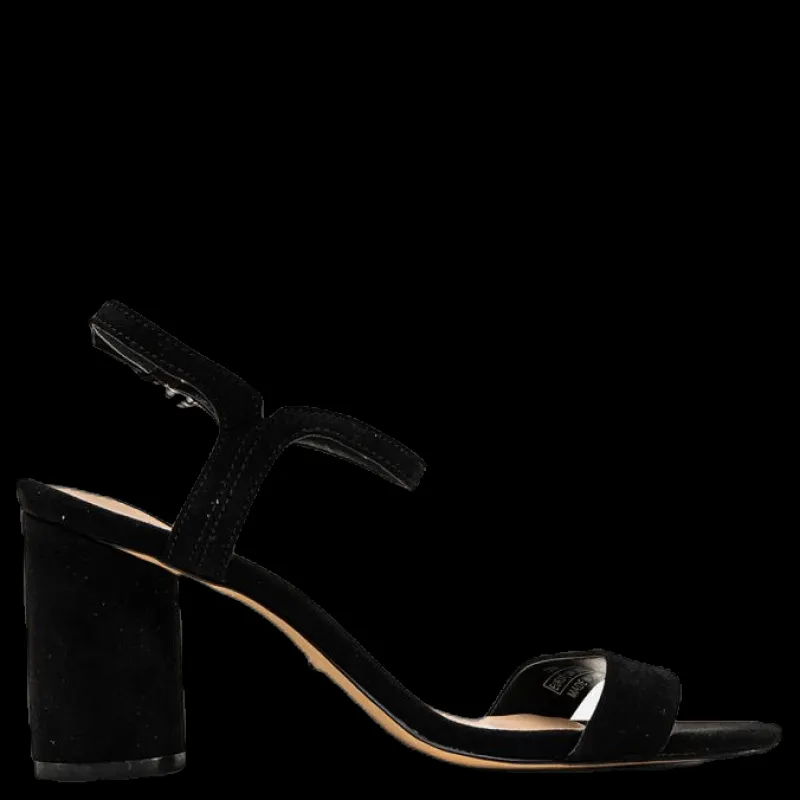 Clearance Only Balsa Mf Heeled Sandal Black Svart