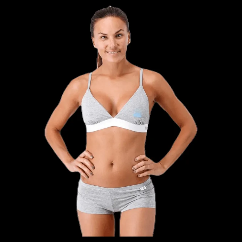 Clearance Frank Dandy Bamboo Legend Bra Grey Grå