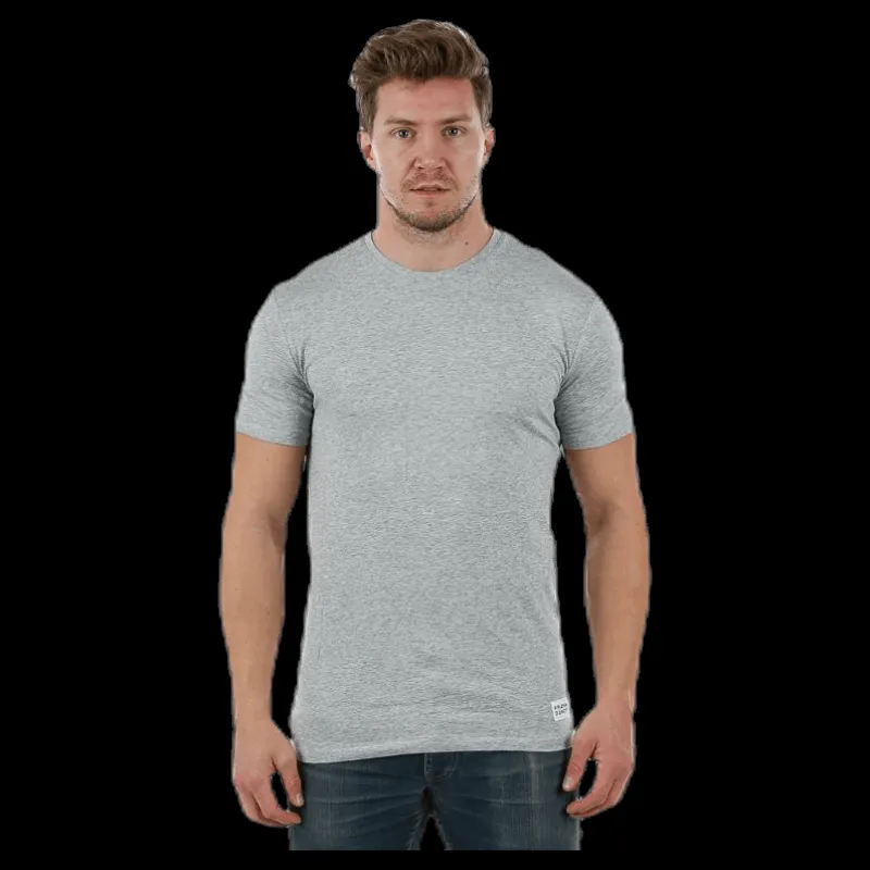 Outlet Frank Dandy Bamboo Straight Tee Grey Grå