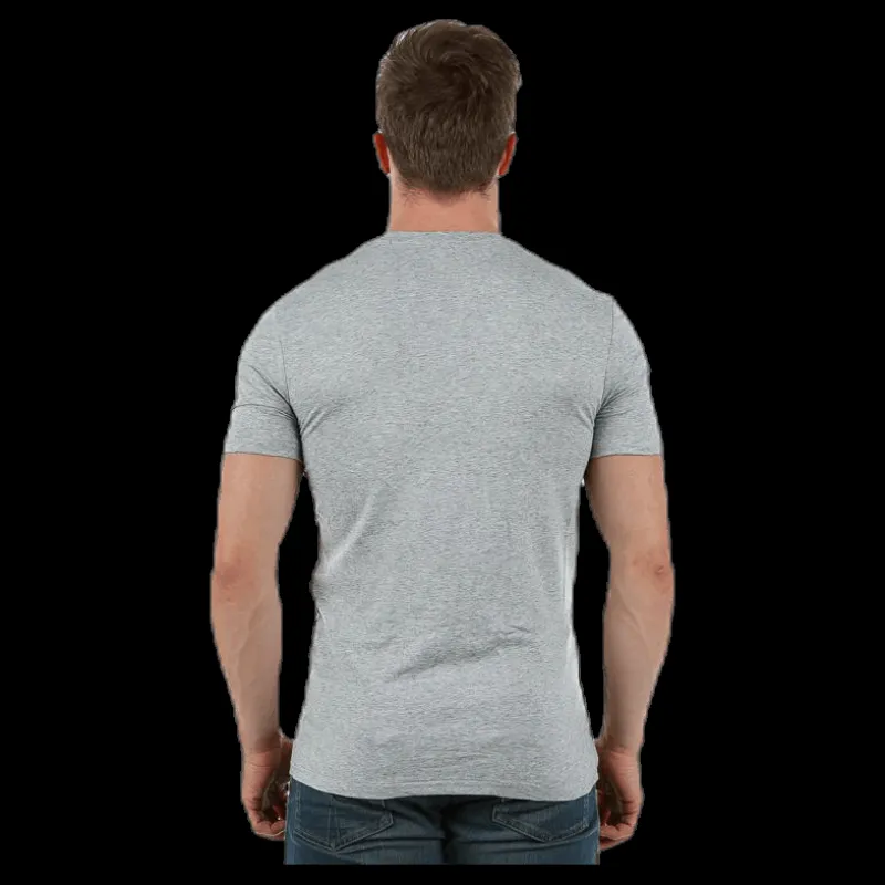 Outlet Frank Dandy Bamboo Straight Tee Grey Grå