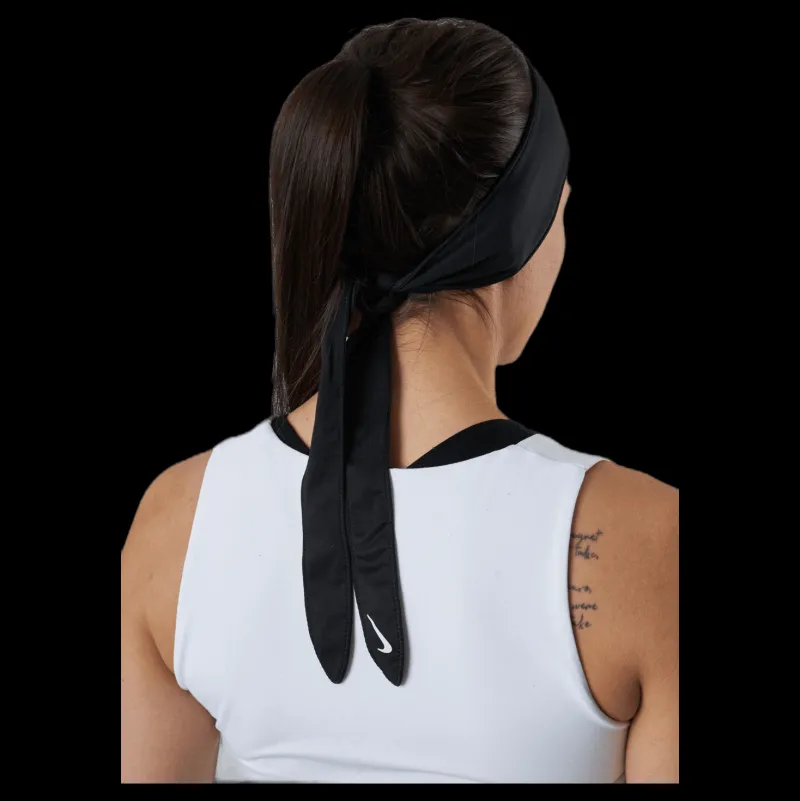 Clearance Nike EQ Bandana Head Tie White/Black Vit