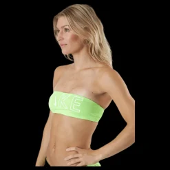 Discount Nike Swim Bandeau Bikini Top Green Grön