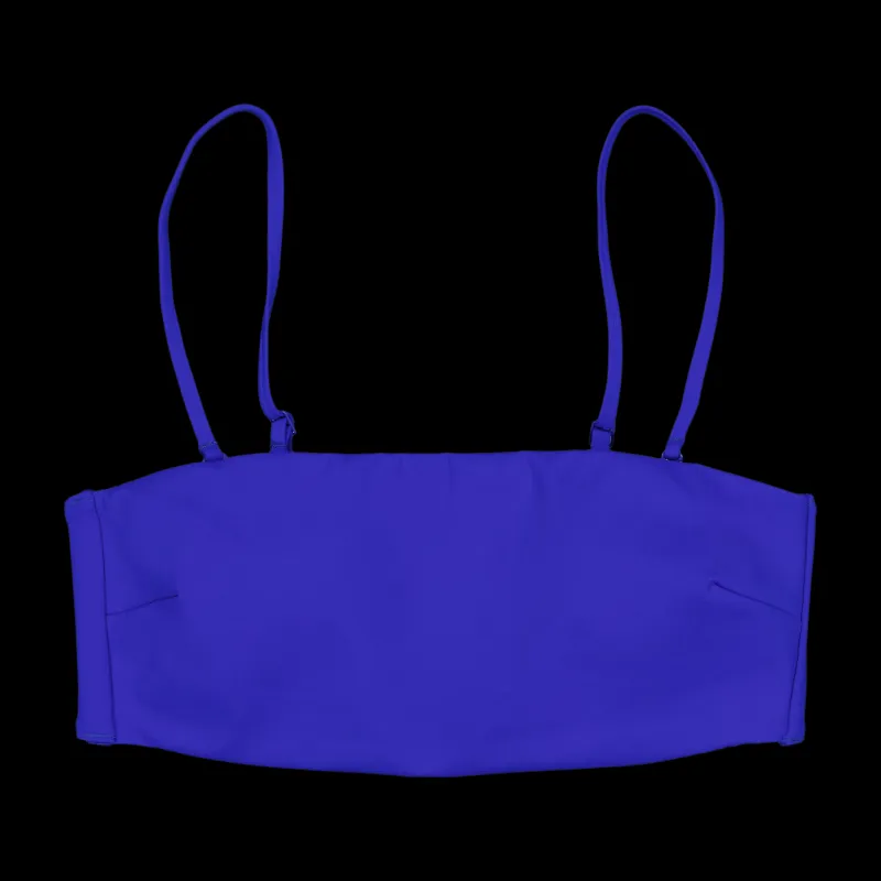 Hot Calvin Klein Bandeau Blue Blå