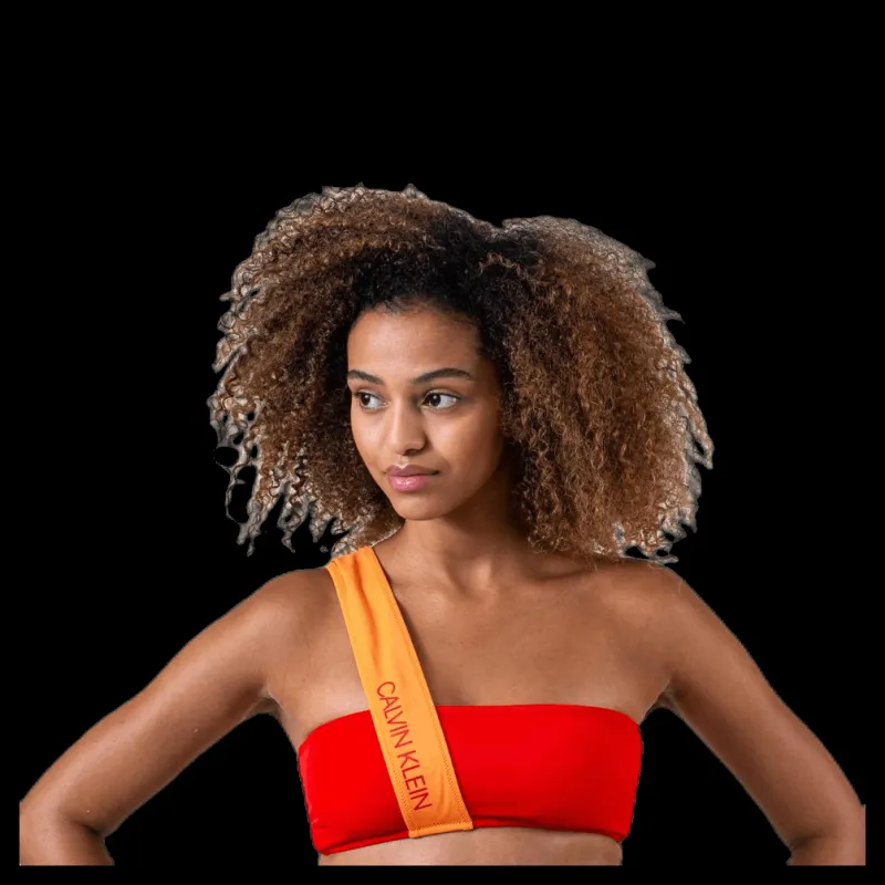Calvin Klein Bandeau-Rp Red Röd Discount