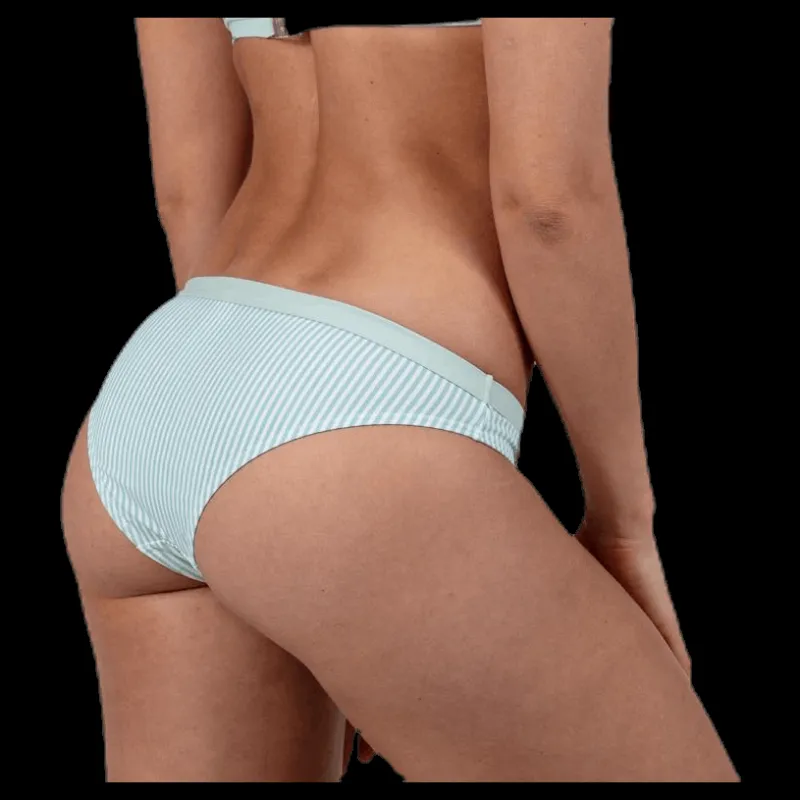 Pieces Barbara Bikini Brief Blue Blå Best