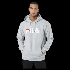 Fila Barumini Hoody 8000 - Light Grey Melange Grå Online
