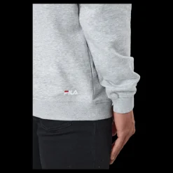 Fila Barumini Hoody 8000 - Light Grey Melange Grå Online