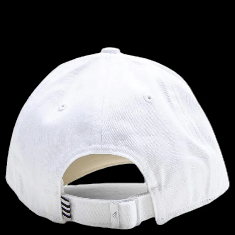 adidas Baseball Cap Cotton White Vit New