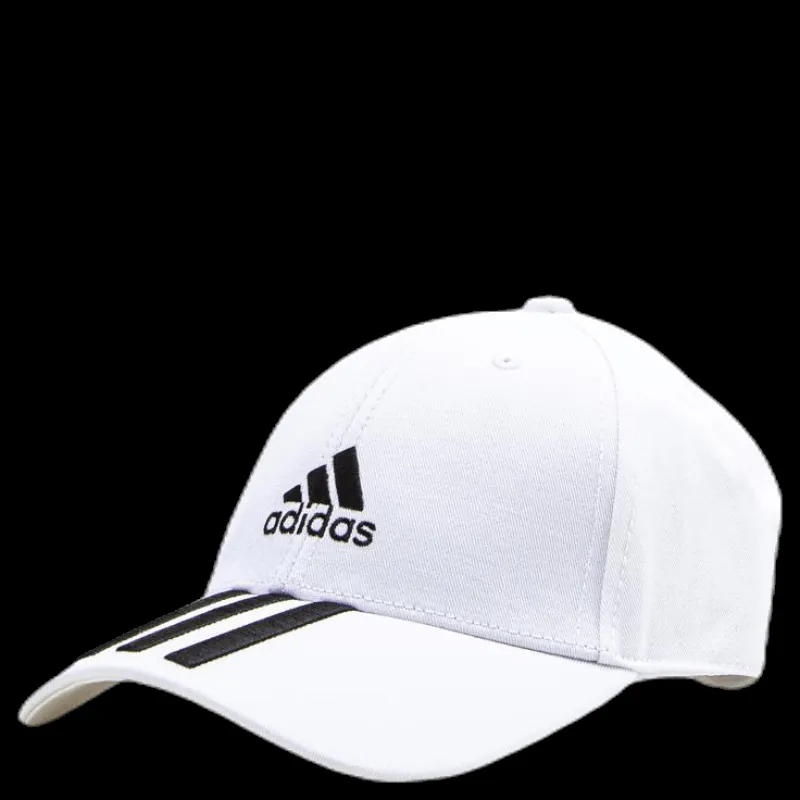 Discount adidas Baseball 3S Cap Ct White/Black Vit och Svart