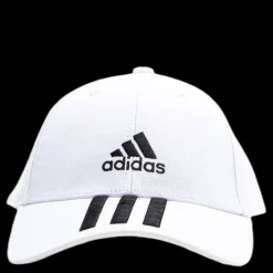 Discount adidas Baseball 3S Cap Ct White/Black Vit och Svart