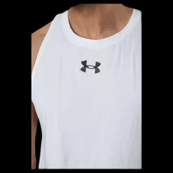 Under Armour Baseline Cotton Tank White Vit Outlet