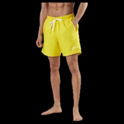 Nike Basic Short Flow White/Yellow Gul